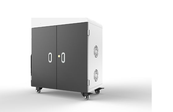 خزانة شحن للكمبيوتر اللوحي المدمجة بـ 36 منفذ مع ضمان لمدة سنة واحدة والتنقل لسهولة النقل