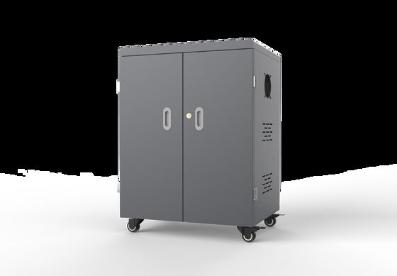 54 Ports Smart Charging Trolley with 8S Security Protection System and Cooling Fans