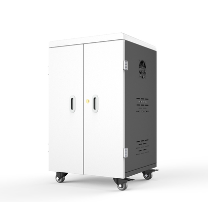 AC 42pcs قابل للقفل اللوحي المحمول محطة شحن مجلس الوزراء المجلفن