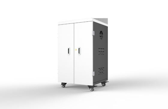 42 فتحات AC Power Tablet Charging Cabinet Charging Cart Ipad