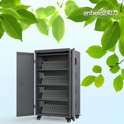 هيكل شحن ذكي من البلاستيك الهندسي ABS مع 64 فتحة USB