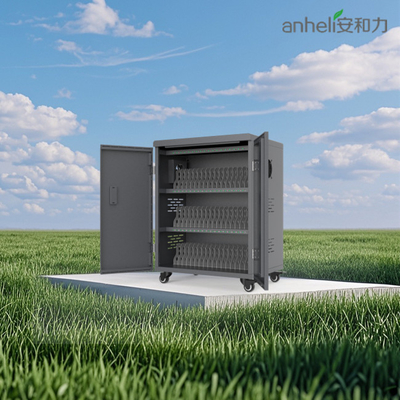54 فتحات USB عربة شحن USB ABS الهندسة بلاستيكية قسم شحن