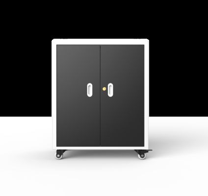 30 مصادر التيار المتردد خزانة شحن الكمبيوتر المحمول مع مروحة تبريد ثقوب تهوية وعجلات الطبية الألمانية