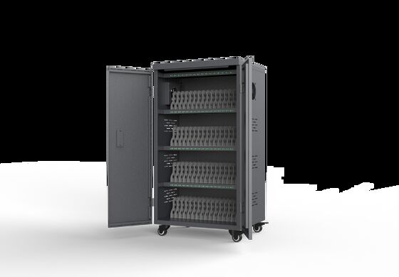 Multifunctional USB Charging Trolly 64 Ports Tablets Charging Cabinet 