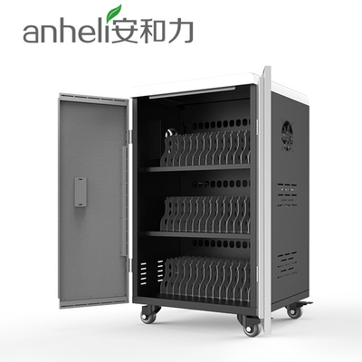 ABS 42 Tablets Ipad Charging Cabinet لأجهزة الكمبيوتر المحمولة 1 مم المجلفن