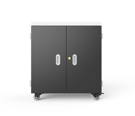 12.9 '' Ipad Charging Cabinet Android IOS Chromebook Charging Cart CE