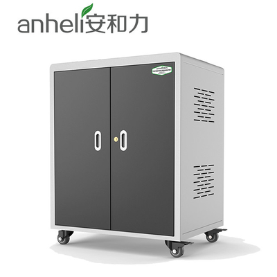 FCC 2 Shelves Chromebook Charging Cart Storage Cabinet 930mm