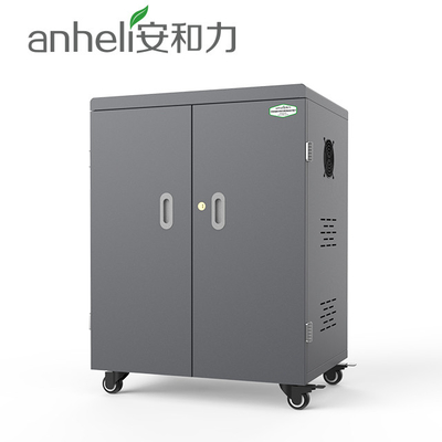 عربة شحن USB CE 54 Bays Ipad Locking Charging Station 5V 2A